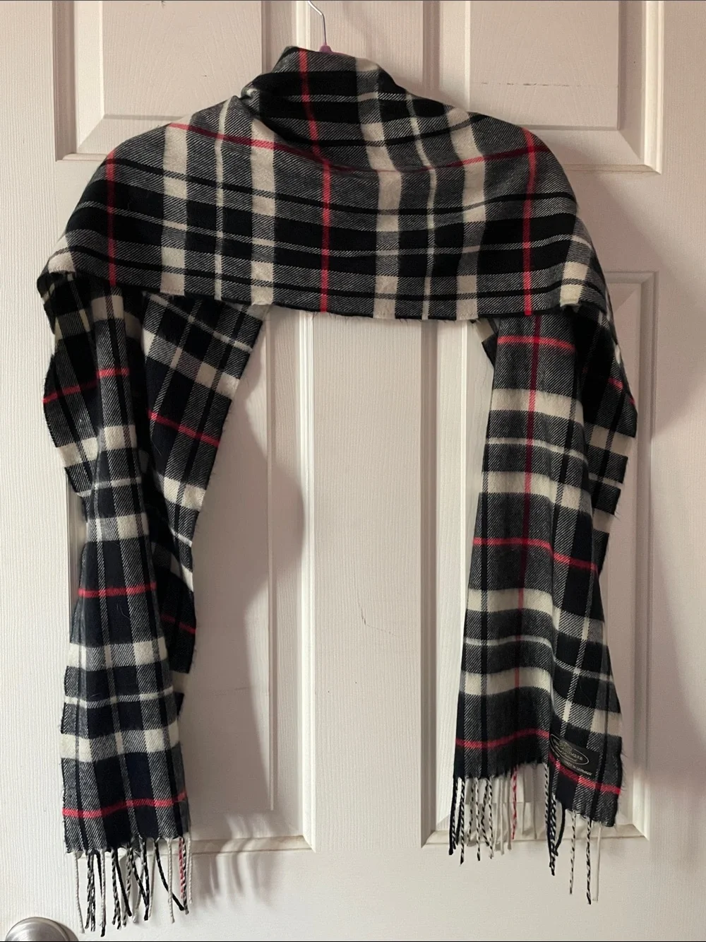VTG HANDMADE CASHMERE SCARF